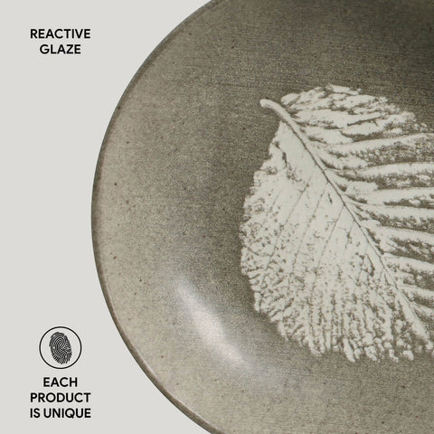 Porto Brasil Organic Scandinavian Hand Finished Stoneware Salad Bowl - Set of 6