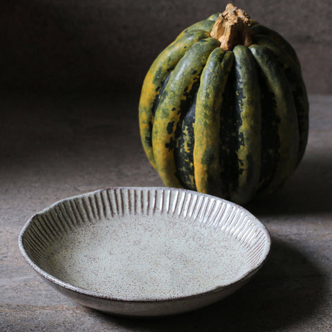 Porto Brasil Organic Abstract Hand Finished Stoneware Salad Bowl - Set of 6