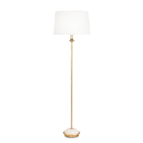 Fisher Accent Stick Floor Lamp Elegant Modern Drum