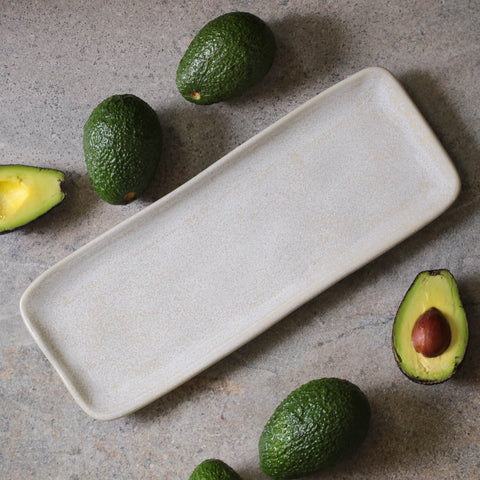 Porto Brasil Porto Brasil Everyday Hand Finished Modern Stoneware Serving Platter - Set of 4