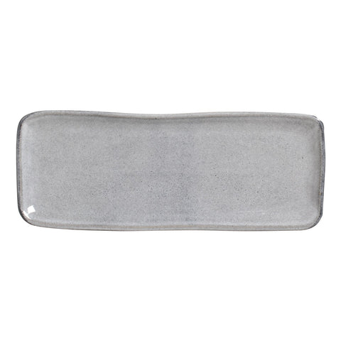 Porto Brasil Minimalist Hand Finished Glazed Stoneware Serving Platter - Set of 4