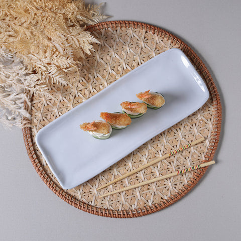 Porto Brasil Porto Brasil Everyday Minimalist Hand Finished Serving Platter - Set of 4