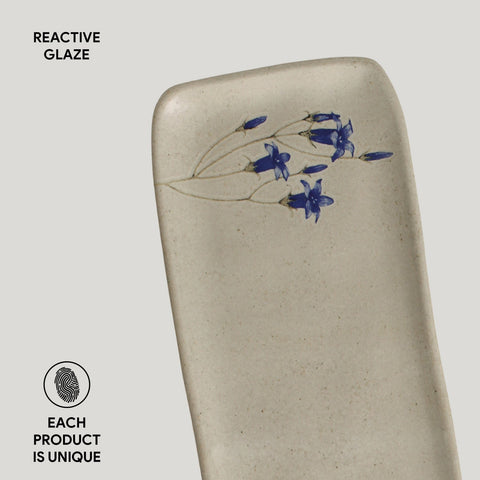 Porto Brasil Organic Hand Finished Stoneware Serving Platter - Set of 4