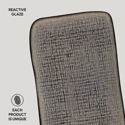 Porto Brasil Porto Brasil Everyday Modern Abstract Stoneware Serving Platter - Set of 4