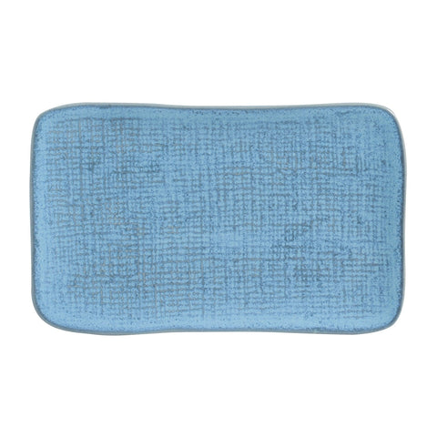 Porto Brasil Contemporary Abstract Stoneware Serving Platter Set - Set of 4