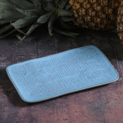 Porto Brasil Contemporary Abstract Stoneware Serving Platter Set - Set of 4