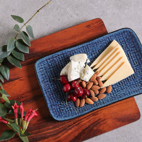 Porto Brasil Porto Brasil Everyday Modern Abstract Stoneware Serving Platter - Set of 4