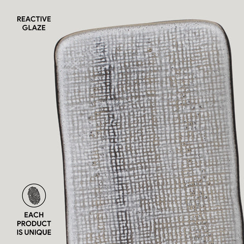 Porto Brasil Porto Brasil Everyday Minimalist Abstract Serving Platter - Set of 4