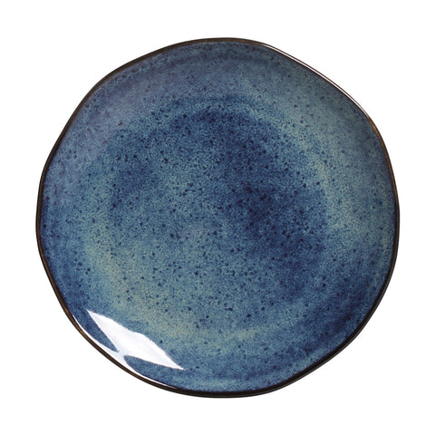 Everyday Contemporary Abstract Glazed Plate Set