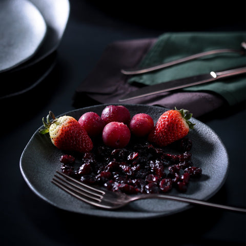 Porto Brasil Everyday Minimalist Abstract Glazed Stoneware Plate Set - Set of 6