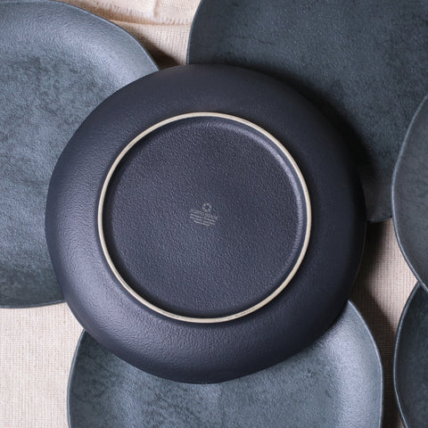 Porto Brasil Everyday Minimalist Abstract Glazed Stoneware Plate Set - Set of 6