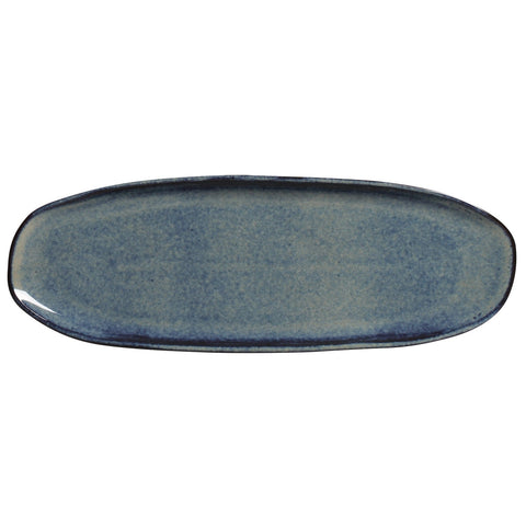 Porto Brasil Modern Abstract Hand Finished Stoneware Serving Platter - Set of 4