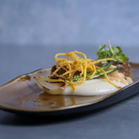 Porto Brasil Porto Brasil Everyday Organic Hand Finished Stoneware Serving Platter - Set of 4