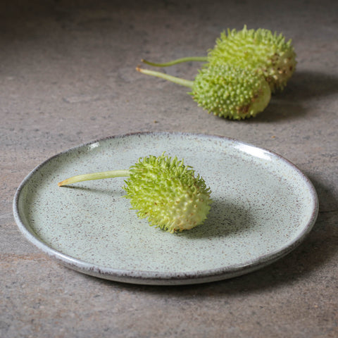 Everyday Handmade Organic Stoneware Dessert Plate Set