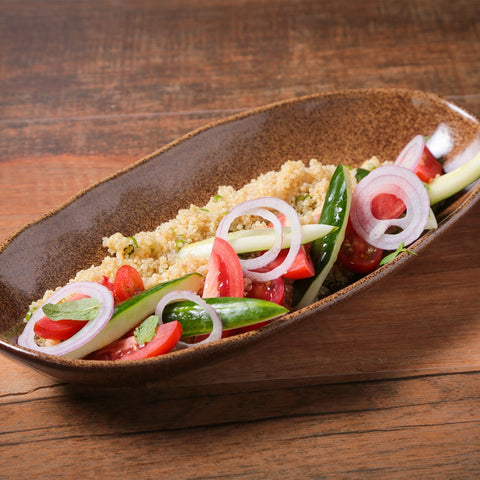 Porto Brasil Porto Brasil Everyday Abstract Stoneware Serving Platter - Set of 4