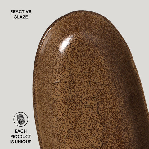 Porto Brasil Porto Brasil Everyday Abstract Stoneware Serving Platter - Set of 4