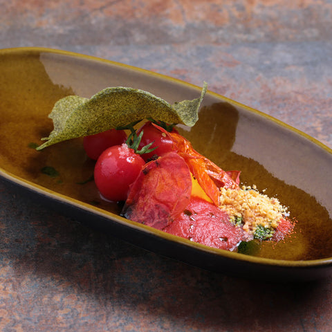 Porto Brasil Porto Brasil Everyday Organic Stoneware Serving Platter - Set of 4