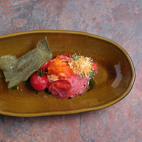 Porto Brasil Porto Brasil Everyday Organic Stoneware Serving Platter - Set of 4