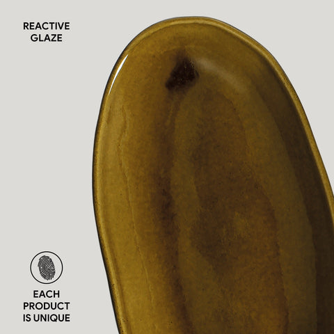 Porto Brasil Porto Brasil Everyday Organic Stoneware Serving Platter - Set of 4