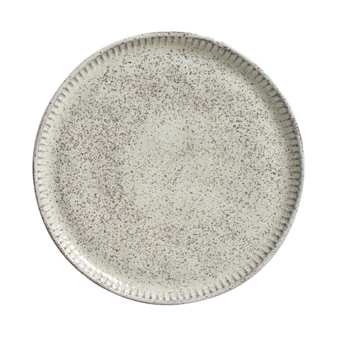 Everyday Organic Scandinavian Handmade Glazed Stoneware Plate Set