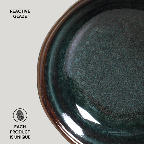 Porto Brasil Everyday Organic Glazed Stoneware Bowl Set - Set of 6