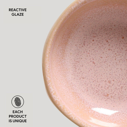 Porto Brasil Everyday Organic Glazed Handmade Bowl Set - Set of 6