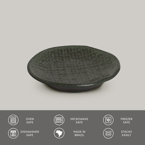 Porto Brasil Everyday Organic Abstract Handmade Glazed Bowl Set - Set of 6