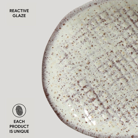 Everyday Embossed Abstract Glazed Bowl Set