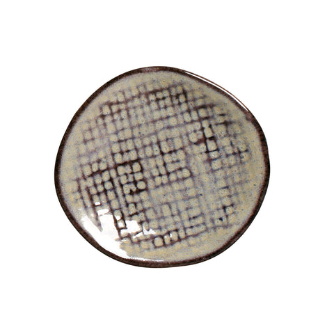 Porto Brasil Everyday Organic Geometric Handmade Glazed Stoneware Bowl Set - Set of 6