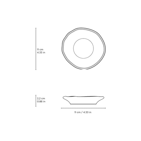 Porto Brasil Everyday Organic Abstract Glazed Stoneware Bowl Set - Set of 6