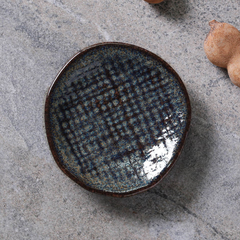 Porto Brasil Everyday Organic Handmade Geometric Stoneware Bowl Set - Set of 6