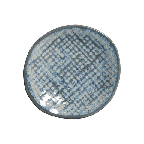 Decorated Organic Embossed Glazed Geometric Bowl Set