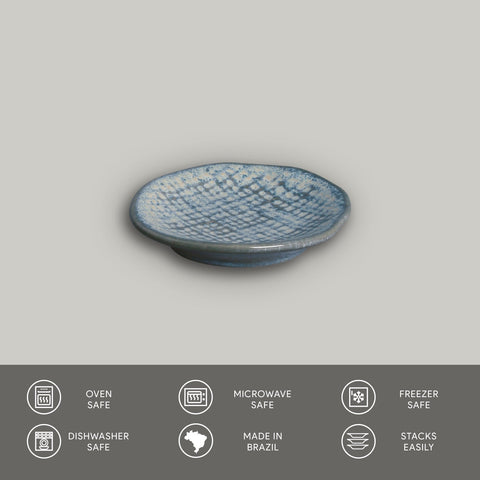 Decorated Organic Embossed Glazed Geometric Bowl Set