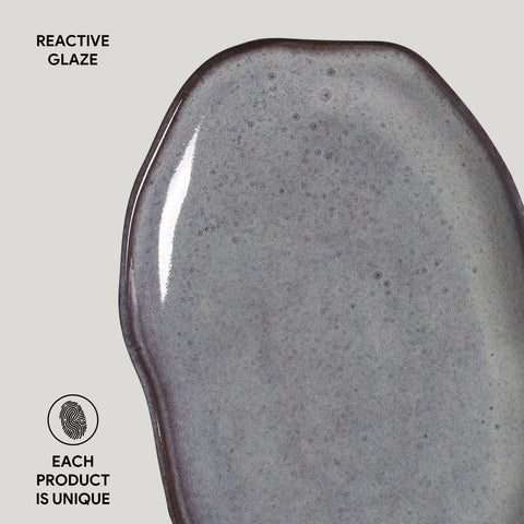 Porto Brasil Porto Brasil Everyday Organic Abstract Hand Finished Serving Platter - Set of 4