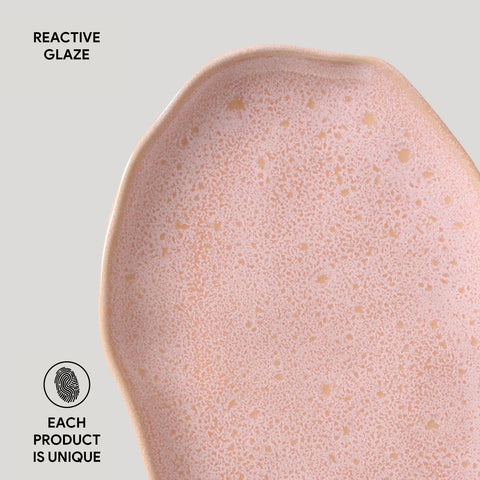 Porto Brasil Porto Brasil Everyday Organic Abstract Stoneware Serving Platter - Set of 4