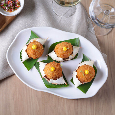 Porto Brasil Porto Brasil Everyday Organic Glazed Stoneware Serving Platter - Set of 4