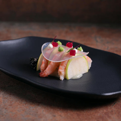 Porto Brasil Porto Brasil Everyday Minimalist Matte Stoneware Serving Platter - Set of 4