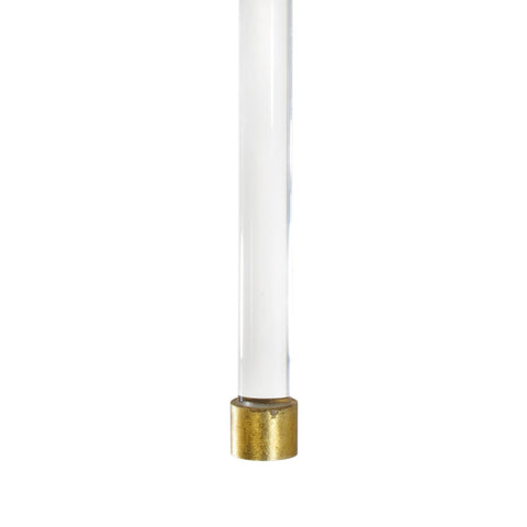 Accent Auburn Column Sconce with Crystals Wall Light