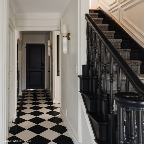 Salon Accent Art Deco Column Sconce Wall Light