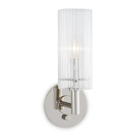Dixie Elegant Fluted Sconce Wall Light