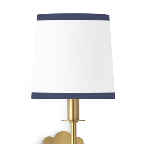 Daisy Accent Traditional Stick Sconce Wall Light