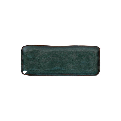 Porto Brasil Organic Abstract Hand Finished Stoneware Serving Platter - Set of 4