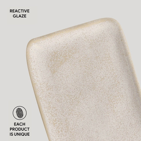 Porto Brasil Porto Brasil Everyday Minimalist Stoneware Serving Platter - Set of 4