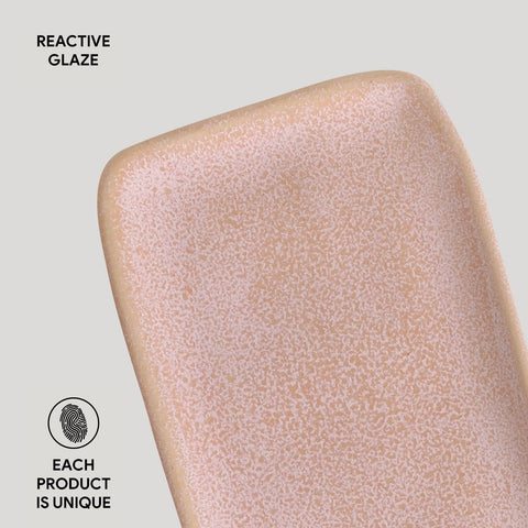 Porto Brasil Porto Brasil Everyday Modern Abstract Glazed Serving Platter - Set of 4