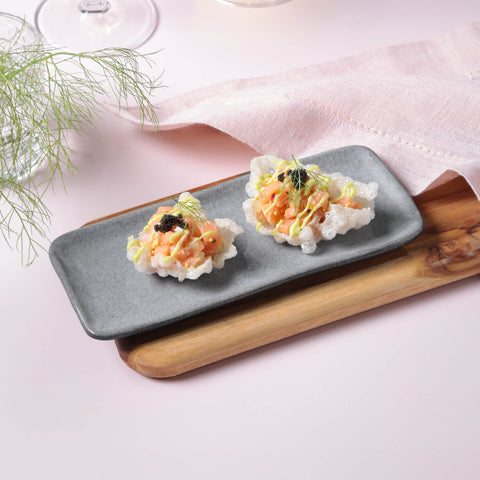 Porto Brasil Porto Brasil Everyday Minimalist Hand Finished Serving Platter - Set of 4