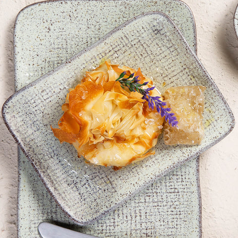 Porto Brasil Porto Brasil Everyday Organic Abstract Hand Finished Serving Platter - Set of 4