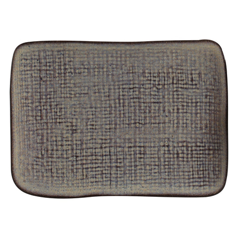 Porto Brasil Modern Abstract Hand Finished Stoneware Serving Platter - Set of 4