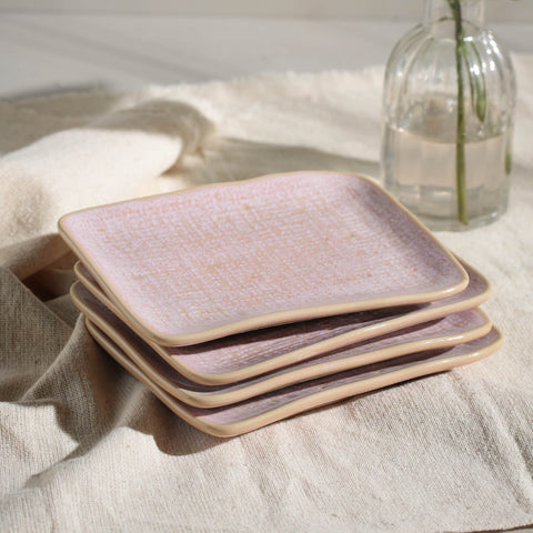 Porto Brasil Porto Brasil Everyday Organic Abstract Glazed Serving Platter - Set of 4