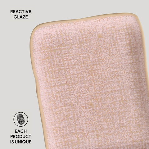 Porto Brasil Porto Brasil Everyday Organic Abstract Glazed Serving Platter - Set of 4