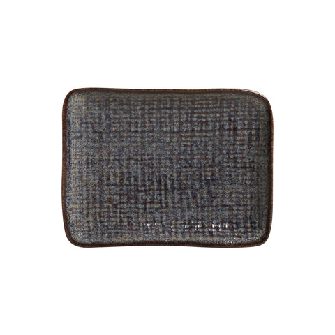 Porto Brasil Organic Abstract Stoneware Glazed Serving Platter - Set of 4